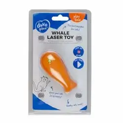 Whale laser cat toy