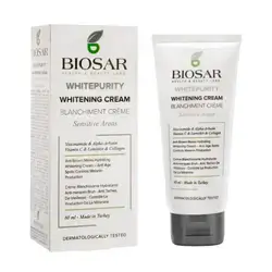 Biosar Whitepurity Whitening Cream for Sensitive Areas