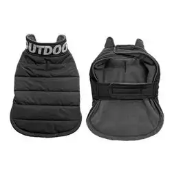 Dog jacket puffer outdoor green XS