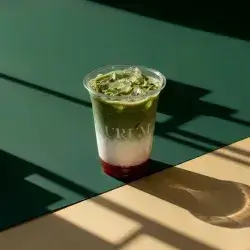 Iced Strawberry Matcha