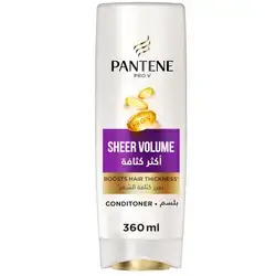 Pantene Pro-V Sheer Volume Conditioner for Flat and Fine Hair, 360 ml