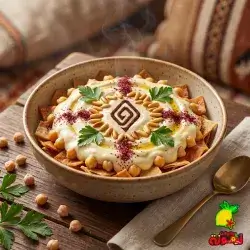 فەتەی حومس سوری بێ گۆشت