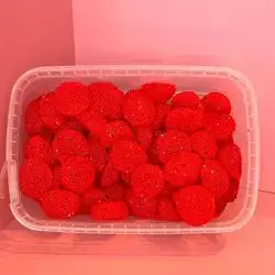 Strawberry Flavored Gelatin