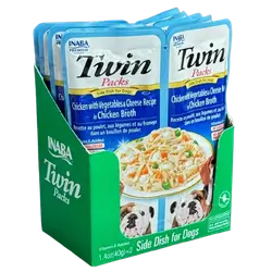 Inaba Twin Packs Chicken with Vegetables & Cheese Recipe in chicken broth
