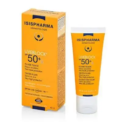 isis pharma uve block spf50+ dry touch ultra fluid
