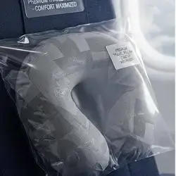 Checkered Travel Neck Pillow