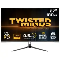 Twisted Minds 27" FHD 180Hz Curved VA 0.5ms Gaming Monitor