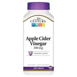 Apple Cider 300mg 21st Century 250 Tab
