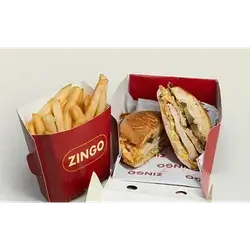 Closed Crispy Chicken Burger