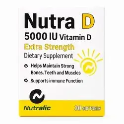 Nutra D 5, 000 IU 30 Softgels