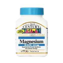 Magnesium 250mg 110 Tablets _ 21ST CENTURY
