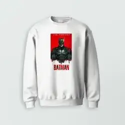 JERSEY Half Over Size Batman White (XXLarge)