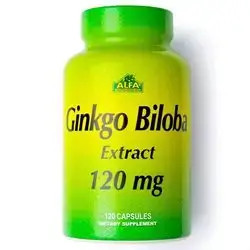 Ginkgo Biloba Extract +B6 30 capsules (ALFA)