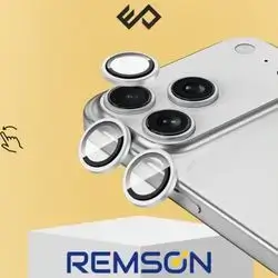 Remson 9H HD Camera Lens Protector for iPhone 17 Pro / 17 Pro Max – Silver