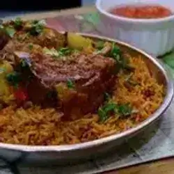 Beef Kabsah Platter