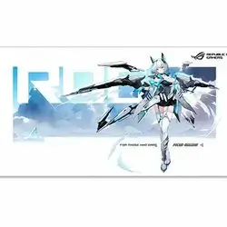 90 cm × 40 cm ROG Anime Glass Mouse Pad