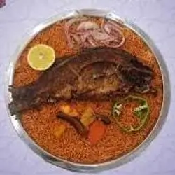 Small Fish With Red Rice