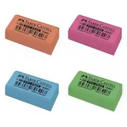 Faber-Castell Eraser Colored 18 96 61
