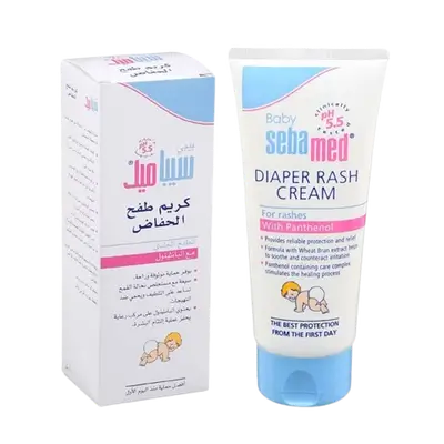 Diaper Rash Cream for Rashes with Panthenol 100ml _ sebamed Baby