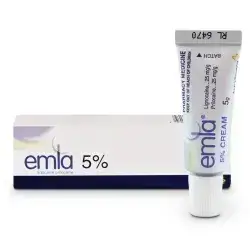 emLa Cream 5% Lidocaine/ Prilocaine - 5 Grams//إيملا 5٪ كريم - 5 جم 