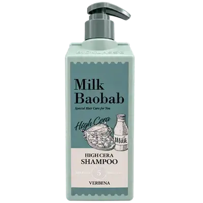 Milk Baobab High Cera Shampoo Verbena 500ml _ BIOKLASSE