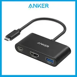 Anker 3-In-1 Power Expand Usb-C Pd Hub 4K,5Gbps,100W, For Mobile,Tablet,Pc
