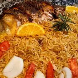 Fish Mandi Platter