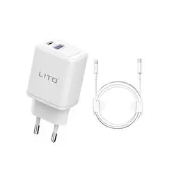 Lito LC02 20W PD Fast Charging Set (USB-C to Lightning)