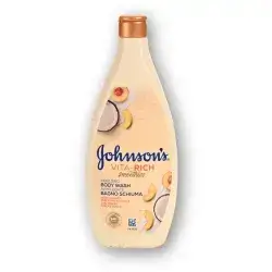 جونسون غسول الجسم زبادي وخوخ جوز الهند 750مل//Johnson's Vita-Rich Indulging Body Wash