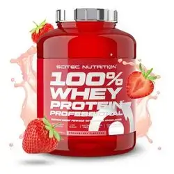 Scitec Nutrition - 100% Whey Protein Professional Strawberry Flavor
