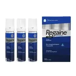 Rogain Manner minoxidil foam 3x60g