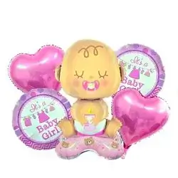 Set ballon baby girl