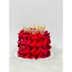 Crown Flower Cake