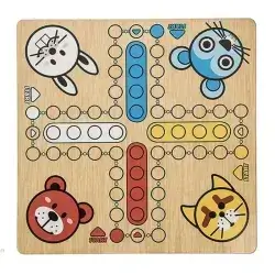 Ludo - Snakes & Ladders - Small bag design