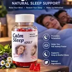 Calm Sleep Adult Healthy Natural Sleep (60 gummies)