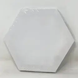 Canvas hexagon 20cm