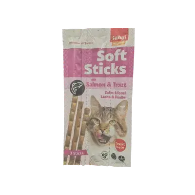 Sanal Original - Soft Stick - Salmon & Trout (3x15g)