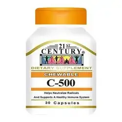 Vitamin C-500 Chewable Dietary Supplement مكمل غذائي فيتامين C