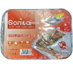 Lepac Aluminium Container 10pc 26cm