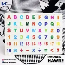 Alphabets & number english
