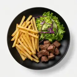 گۆشتی کوڵاو لەگەڵ پەتاتەی ویجز