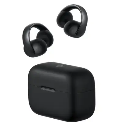 Anker Soundcore AeroClip Open-Ear Wireless Earbuds — Black