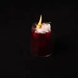 Iced Hibiscus Mocktail