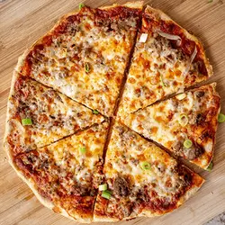 Meat With Cheese Pizza - Large