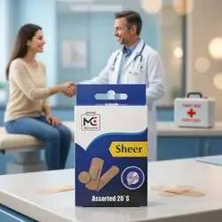 Med Castle Sheer Assorted Plaster