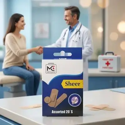Med Castle Sheer Assorted Plaster