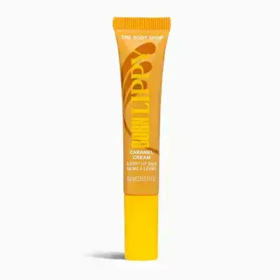 Born Lippy Caramel Cream 10ml The Body Shop