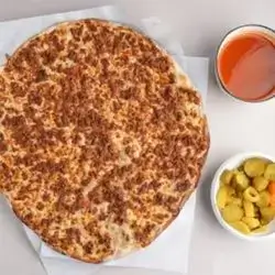 لحم بعجين دبل