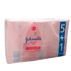 Johnson's Baby Pink Soap 6 pieces