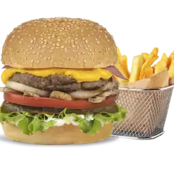 Double Chicken Burger